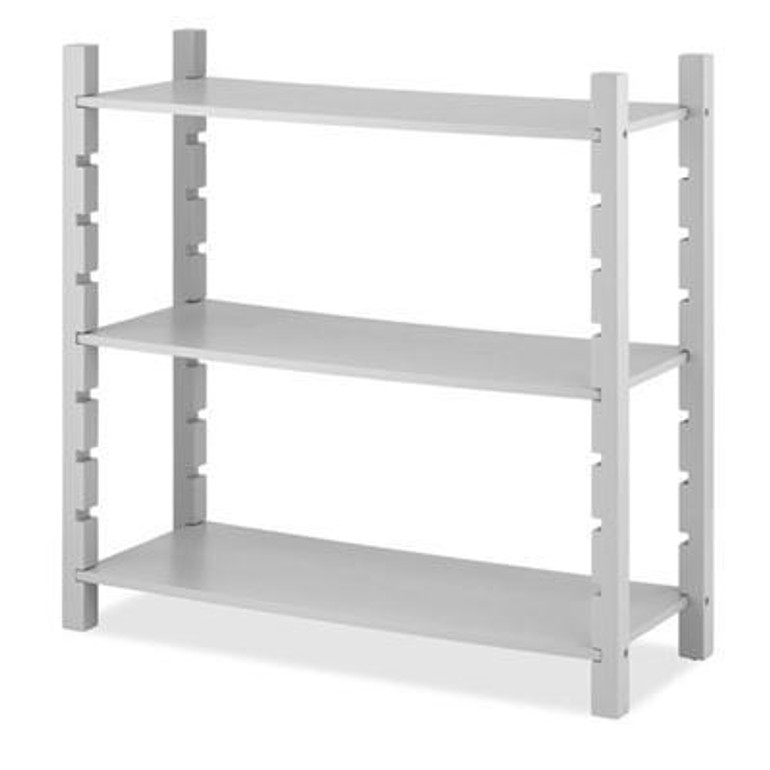 3Tier Utility Shelving Gray