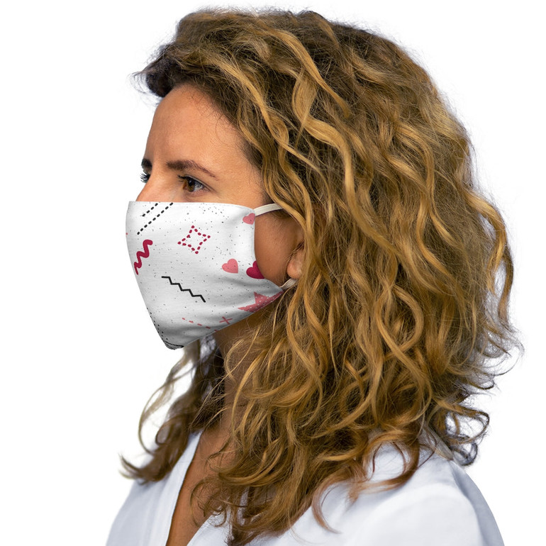 Valentine Pattern Face Mask