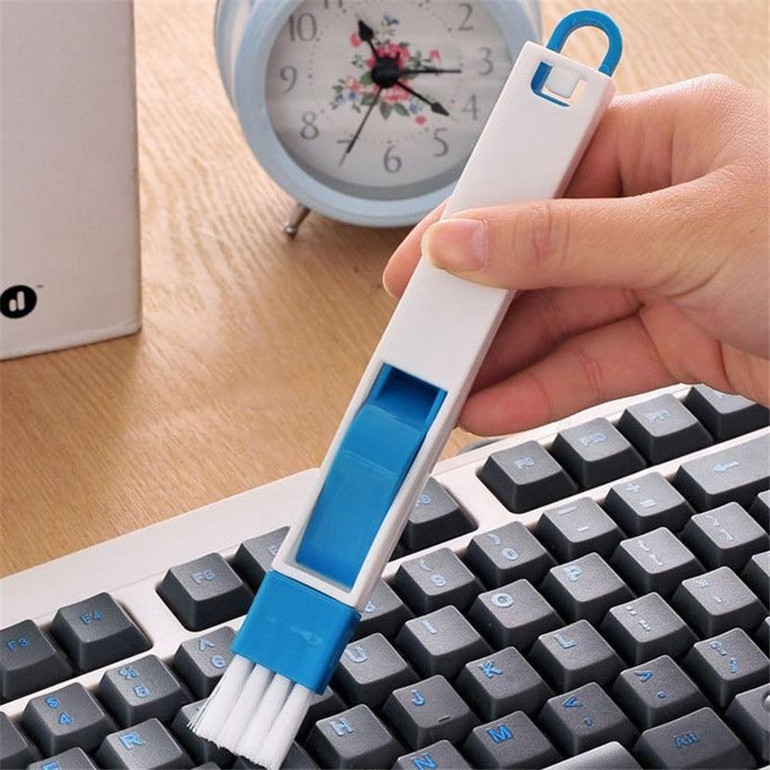 Car Detailing Brushes Multifunctional Brush Slot Computer Cleaning Tool for Kitchen Keyboard