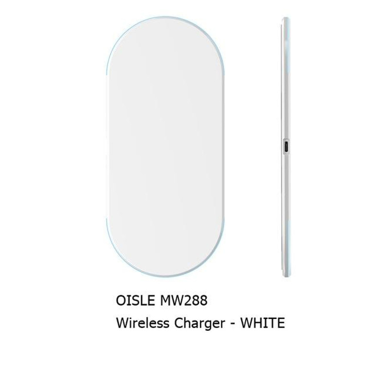 3 IN 1 Qi Wireless Charger Ultra Slim Fast Wireless Charging Docking Station Charger Base For iPhone X Samsung All QI-Enabled