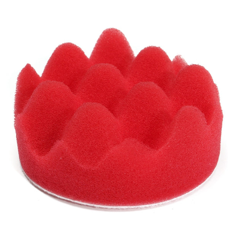 18pcs Car Polisher Flat Sponge Buffing Polishing Pad Kit Set