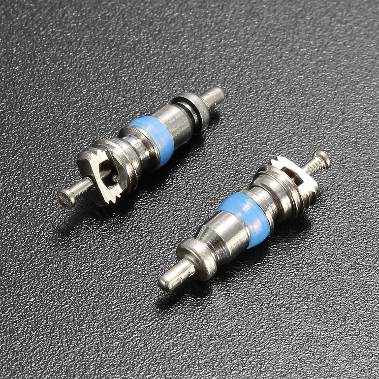 100pcs A/C Valve Core AC All R134A R12 R22 Standard High Heat Valve Core Replacement Accessories