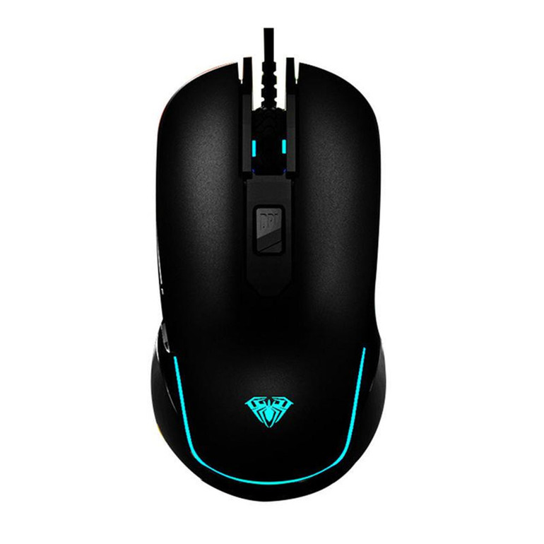 AULA G502 SI-9018 Wired Gaming Mouse 3500DP l6-level DPI Adjustable Avago Customized Engine Gaming Mouse For PC Laptop