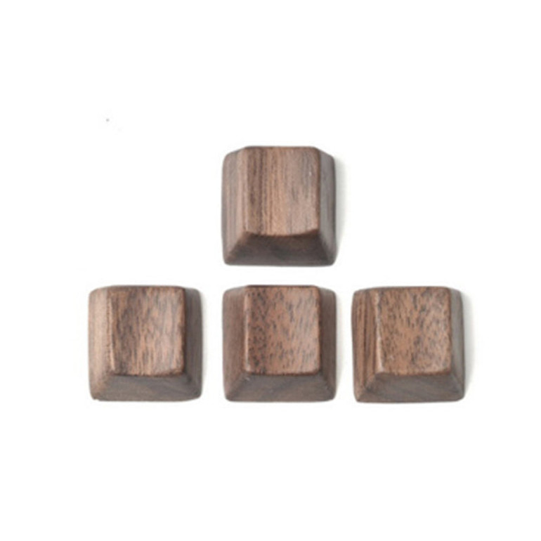 Walnut OEM Height keycap Personality No carving for Mechanical Keyboard