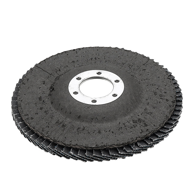 Drillpro 10Pcs 115mm 4.5 Inch Premium Zirconia Flap Disc Grinding Wheel 40-120 Grit Angle Grinder Disc