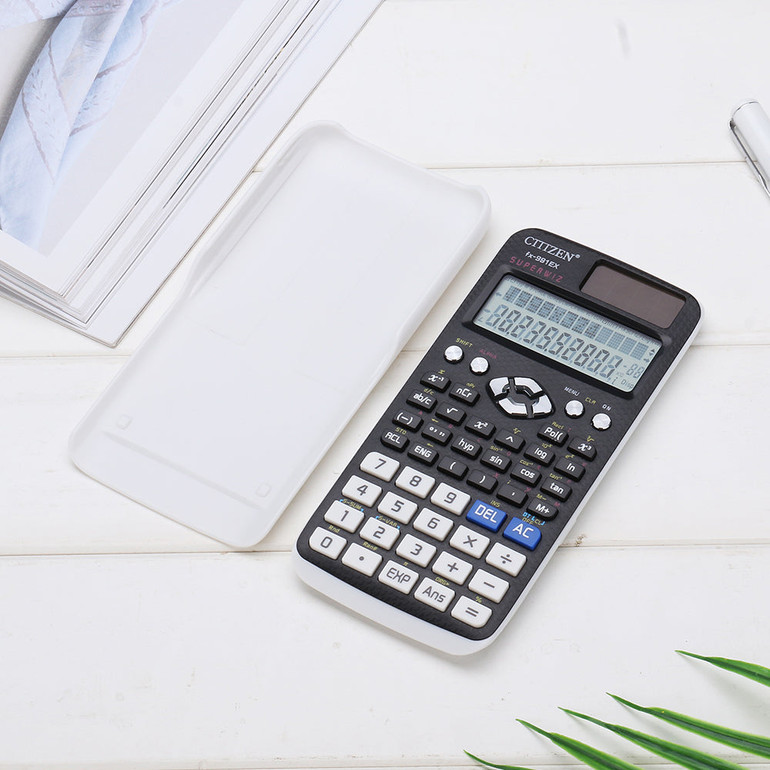 GTTTZEN FX-991EX Calculator Desktop Dual Power 240 Function Scientific Calculator Solar Battery