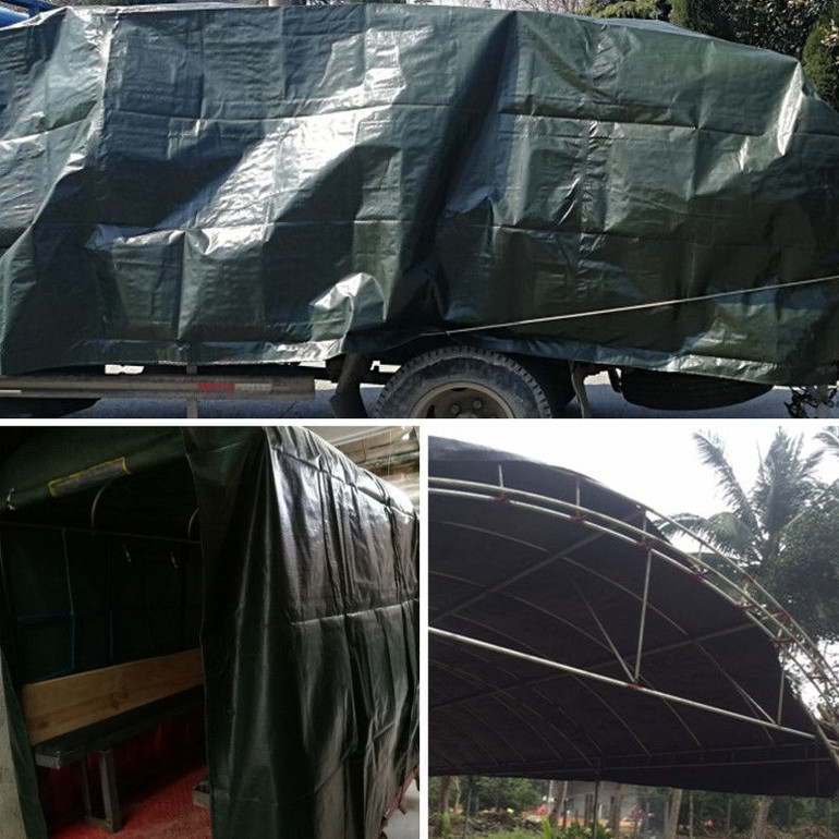 6x3.6m 80GM Tarp Poly Tarpaulin Canopy Tent Sunshade Shelter Sheet Waterproof Car Boats Cover 80GM Tarp Poly Tarpa