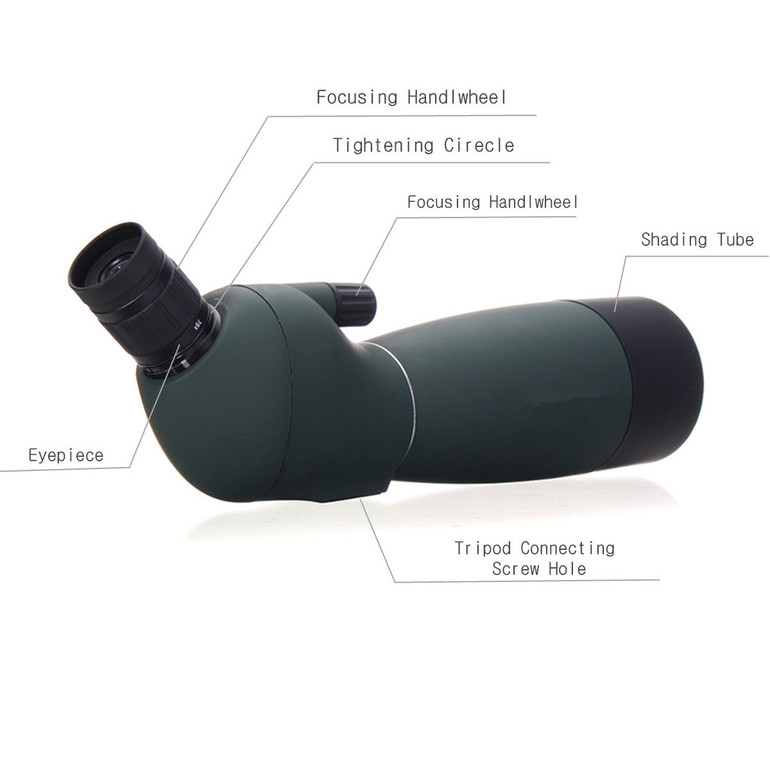 25-75x70 BAK4 Optical Lens Telescope With Tripod Spotting Scope Waterproof Long Range Bird Watching Wildlife Monocular