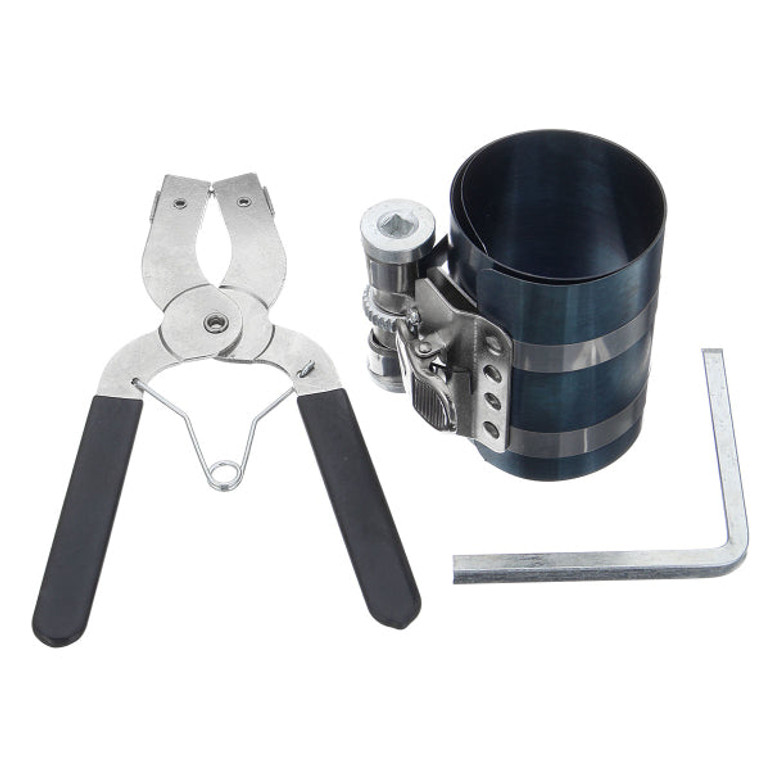 Piston Ring Caliper Pliers Compressor Installer Ratchet Plier Remover Expander Engine Tool