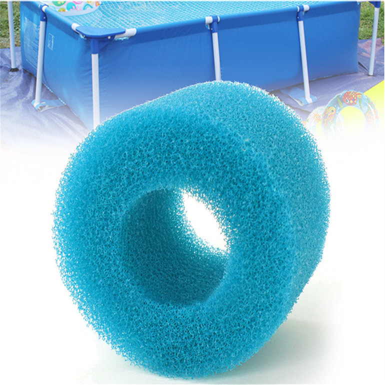 10.8x4x7.3cm Reusable Washable Foam Hot Tub Filter Cartridge Pure Spa Pool For Intex S1 Type