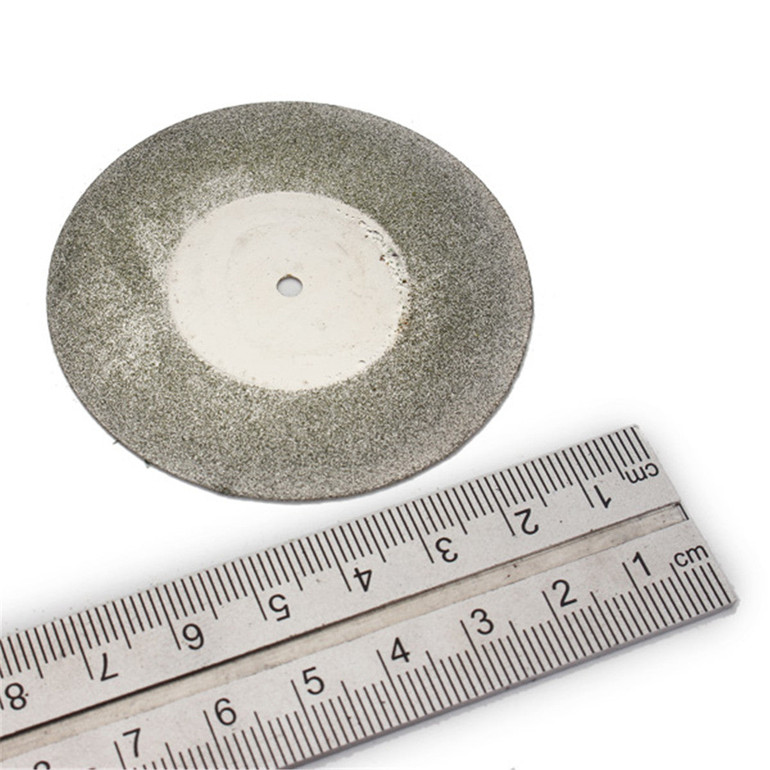 10pcs 60mm Diamond Grinding Wheel Metal Cutting Disc For Dremel Rotary Tool