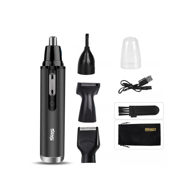 4 in 1 USB Charging Electric Low Noise Nose Hair Trimmer