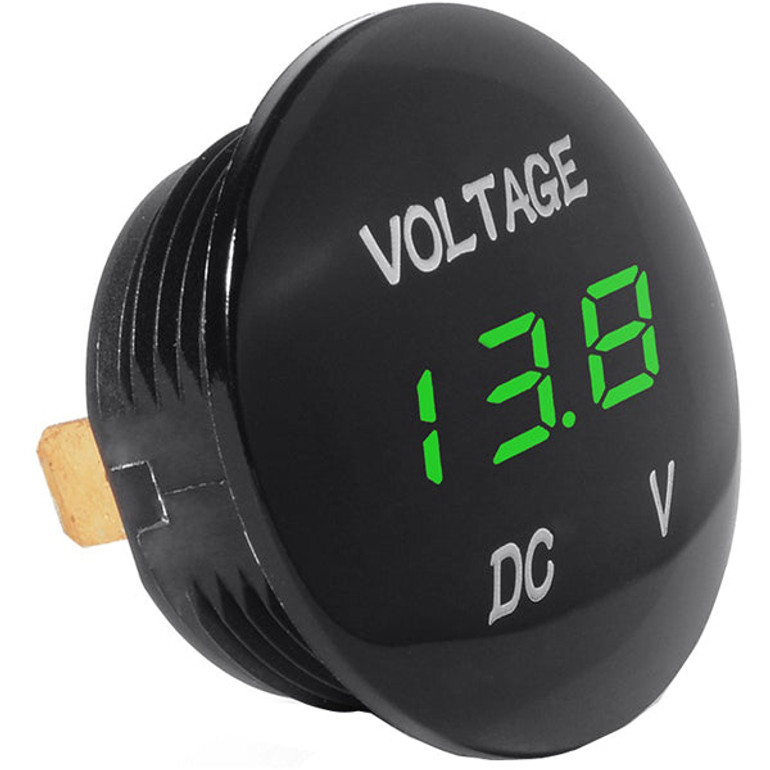 DC 12V-24V Universal Digital LED Display Voltmeter Voltage Meter for Car Motorcycle Auto Truck
