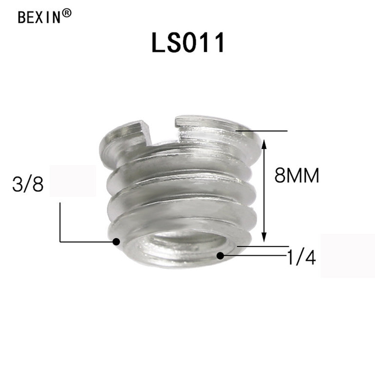 1/4 Inch To 3/8 Inch Camera Screw Nut Adapter Tripod Converter Connecting Support for Camera