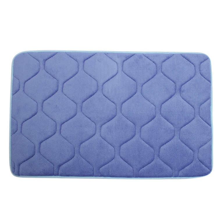 80x50cm Absorbent Anti Slip Memory Foam Carpet Bath Rug Coral Velvet Chronic Rebound Floor Mat