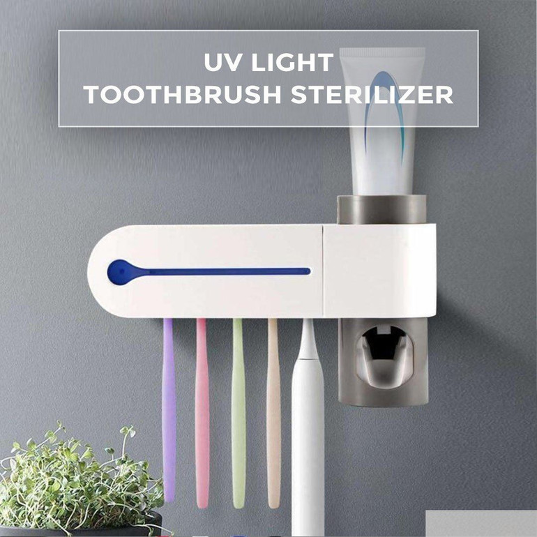Antibacterial Toothbrush Holder with UV Light Antibacterial Toothbrush Holder with UV Light