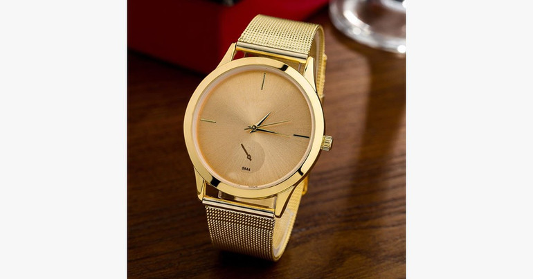 Ultra Thin Strap Luxury Unisex Watch