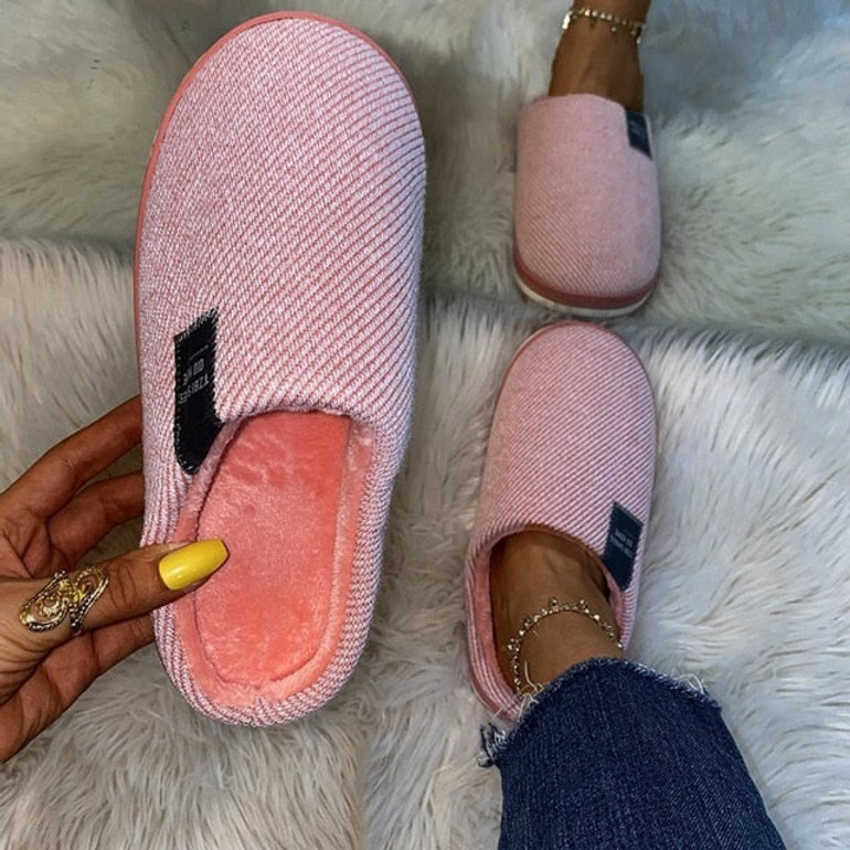 Fashion Slippers winter slides 2020 Winter Cotton warm wool slippers slippers women's autumn home room thick sole antiskid Fashion Slippers winter slides 2020 Winter Cotton warm wool slippers slippers women's autumn home room thick sole antiskid