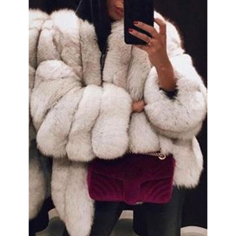 Women Teddy Coat Mink Coats Winter Top Fashion Fur Coat Elegant Thick Warm Outerwear Fake Fur Jacket chaquetas mujer 2021 D30 Women Teddy Coat Mink Coats Winter Top Fashion Fur Coat Elegant Thick Warm Outerwear Fake Fur Jacket chaquetas mujer 2021 D30