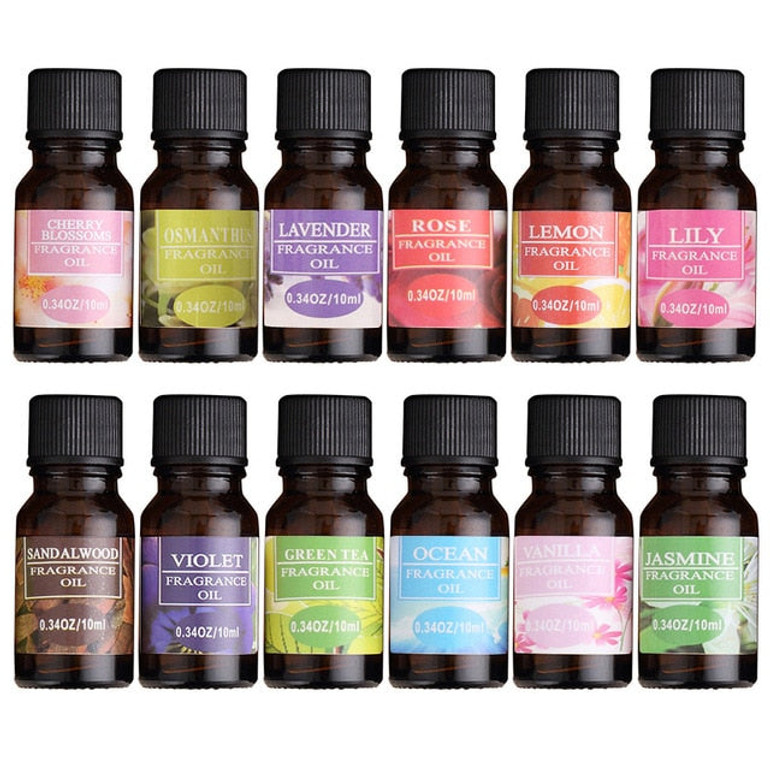 Water-soluble Flower Fruit Essential Oil Relieve Stress for Humidifier Fragrance Lamp Air Freshening Aromatherapy Body Oil TSLM1
