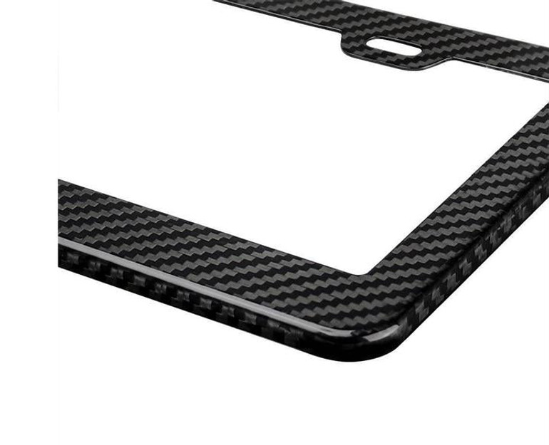 Carbon Fiber License Plate Frame