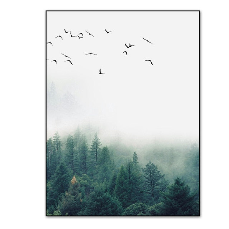 Landscape Forest Canvas