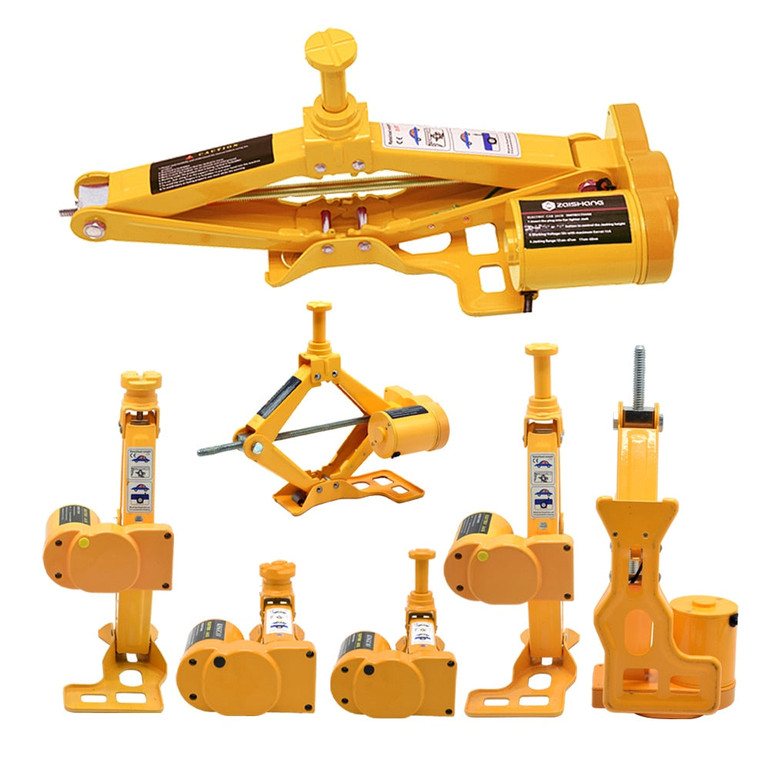 Electric Car Floor Jack 3 Ton All-in-one Automatic 12v Scissor