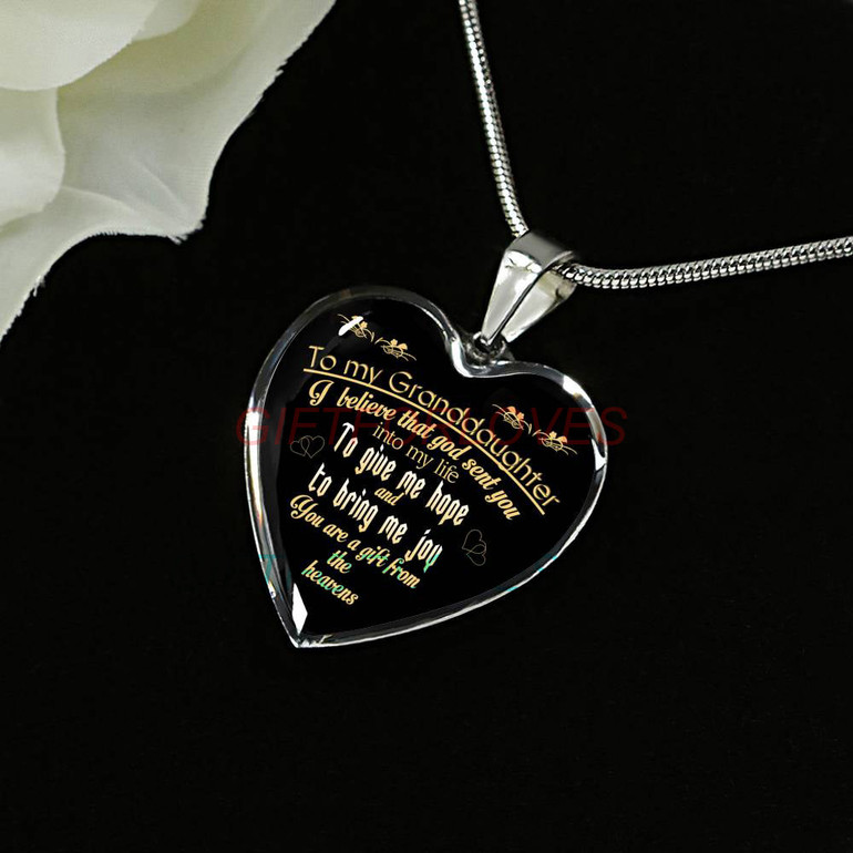 To my granddaughter: I believe that god sent you into my life 172fDgn