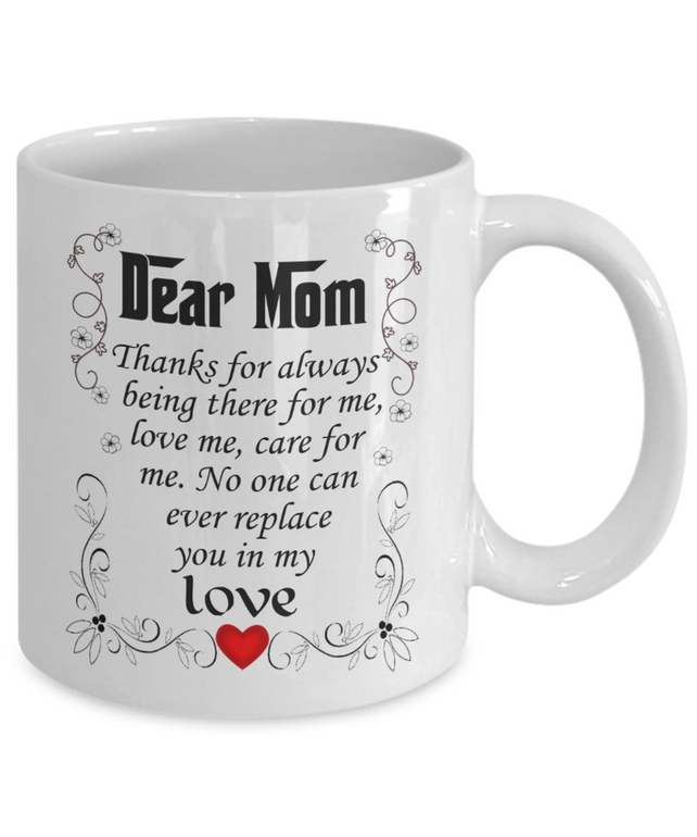 Dear mom: Thanks for always being there for me