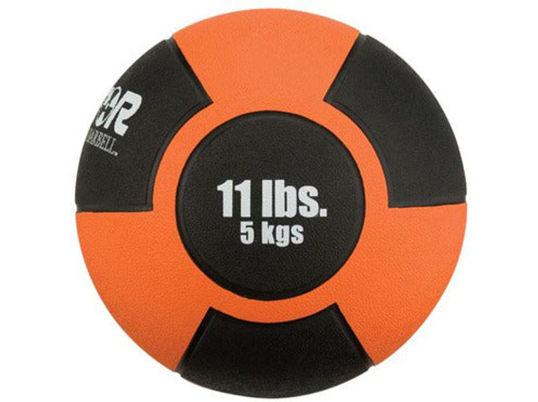 Reactor Rubber Medicine Ball (11 lb - Orange)