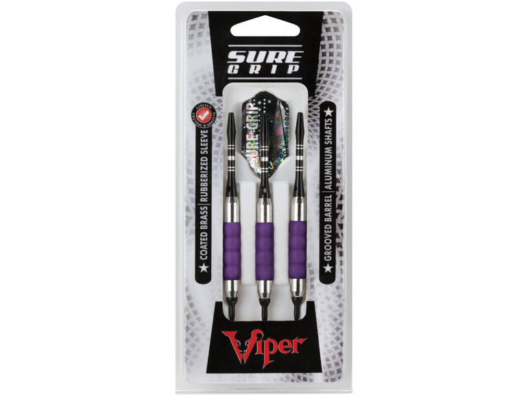 Viper Sure Grip Soft Tip Darts Purple