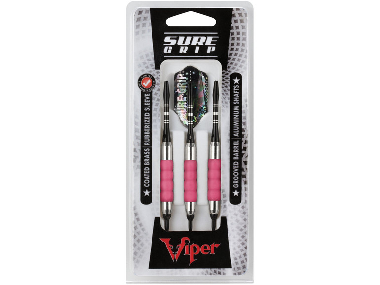 Viper Sure Grip Soft Tip Darts Pink