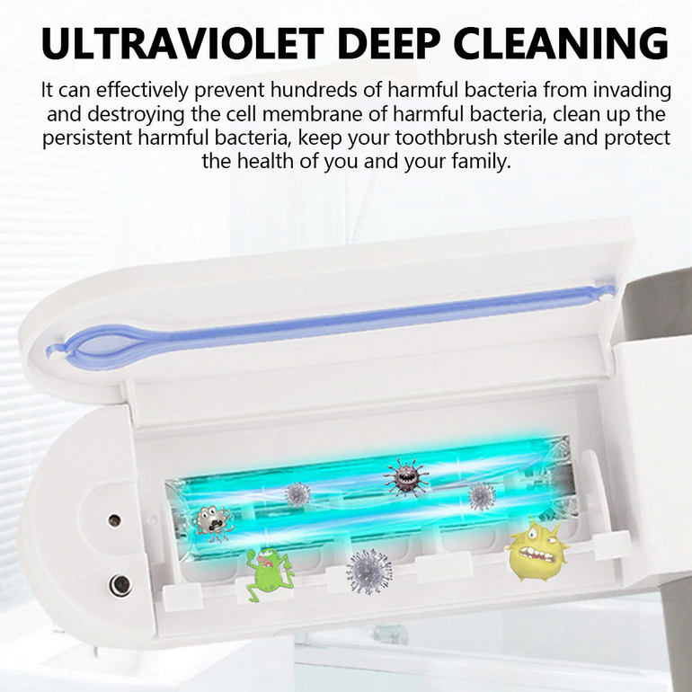 Antibacterial UV Toothbrush Sterilizer