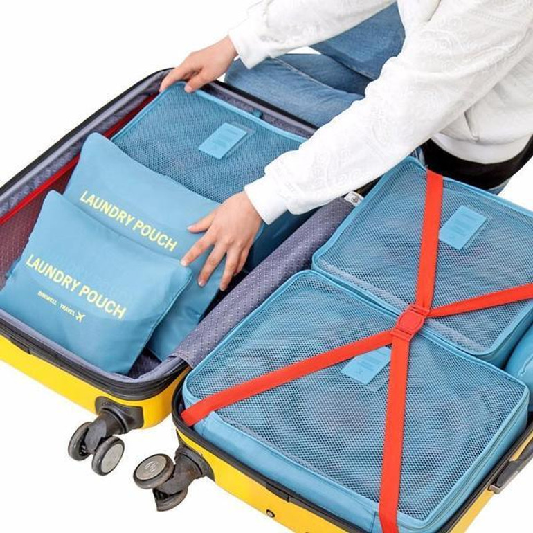 Travel Luggage Organizer (6 pieces)