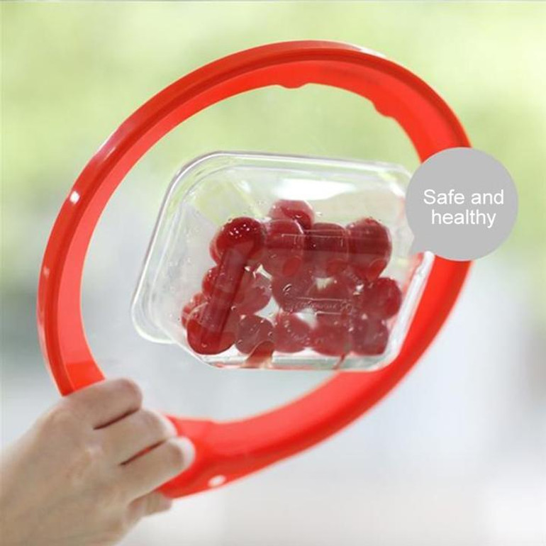 Vacuum Lids Seal Fresher Food - 5 Pcs