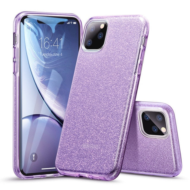 Luxury Shining Protective Back Cover for iPhone 11 Pro Coque