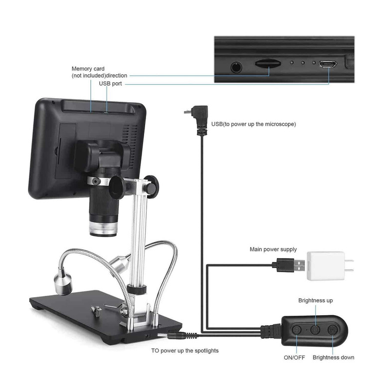 Andonstar 2MP HD AD207 Digital Microscope