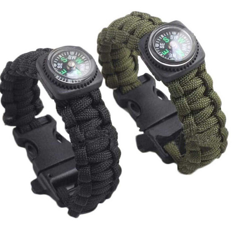Buy One Get One Free! Survival 550/Paracord and Compass Bracelet Buy One Get One Free! Survival 550/Paracord and Compass Bracelet