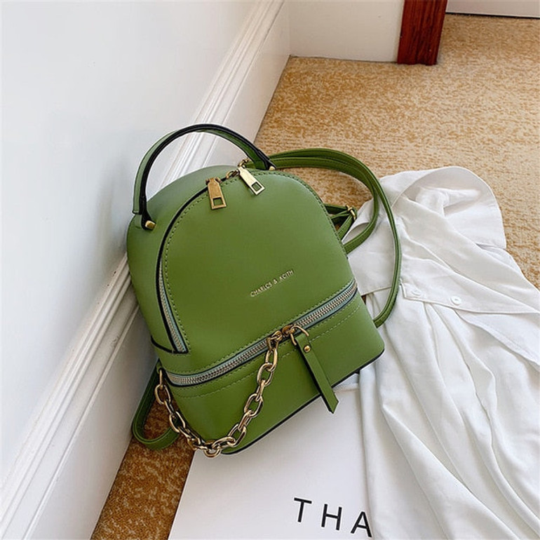 Designer Fashion Women Backpack Elegant School Bags for Women 2020  Ladies Backpacks for School Teenagers Girls High Quality Sac