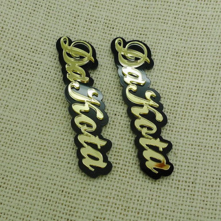 Custom Name Earrings