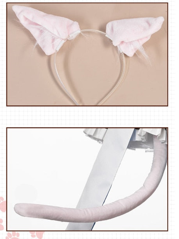 UWOWO Game NEKOPARA Vanilla Racing Queen Ver. Cosplay Costume Seperate Maid Uniform Chocola and Vanilla Cute Girl Dres