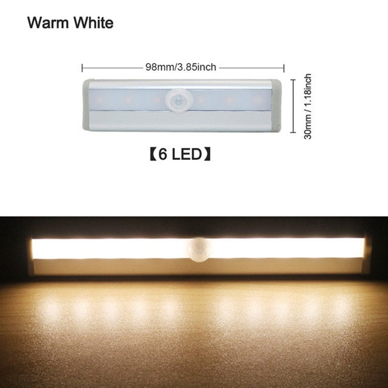 Wireless LED Under Cabinet Light Motion Sensor Lamp Wireless LED Under Cabinet Light Motion Sensor Lamp