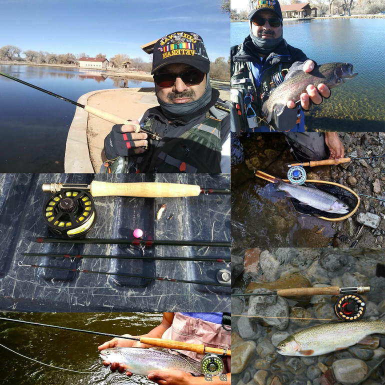 Fast Action Skyhigh Fly Fishing Rod IM12 Toray Carbon 10FT 7WT 4pcs Tip Flex 9.5