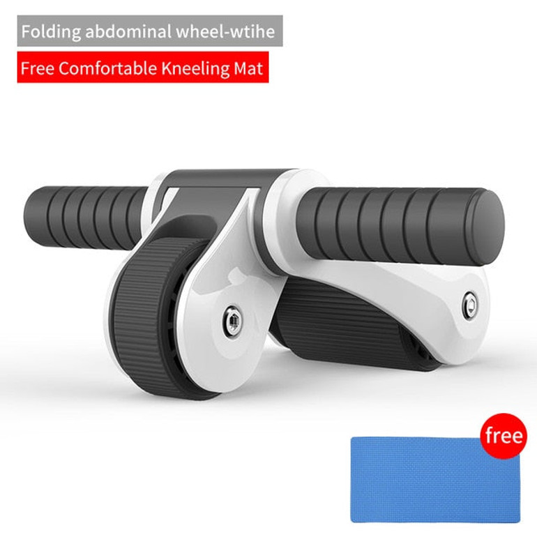 ABS fitness roller abdominal exercise foldable fitness roller equipment