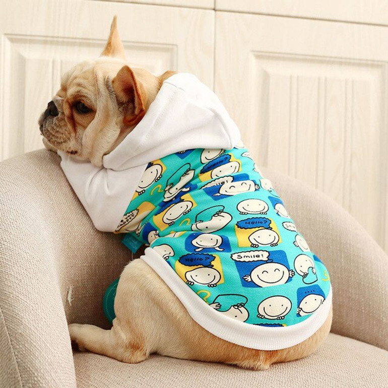 Winter Cotton Dog Hoodie