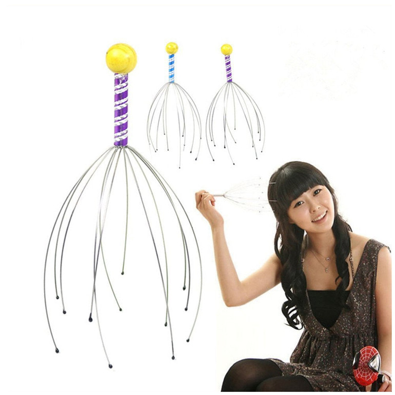 Anti Stress Octopus Head Massage Claw