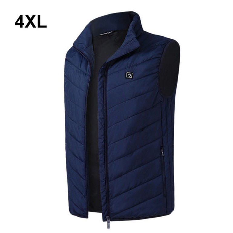 2019 Outdoor Men Electric Heated Vest USB
