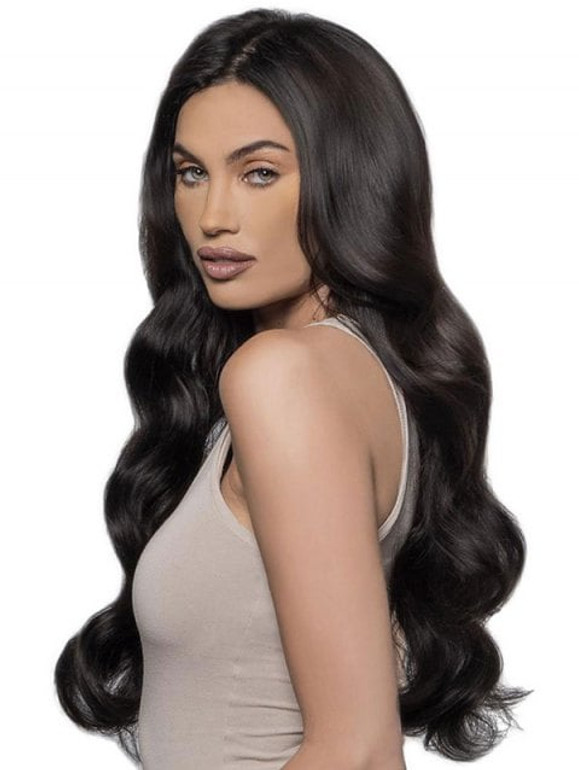 Foxwigs Lace Front Wigs Hair Long Center Part Body Wave Wig/Free Shipping