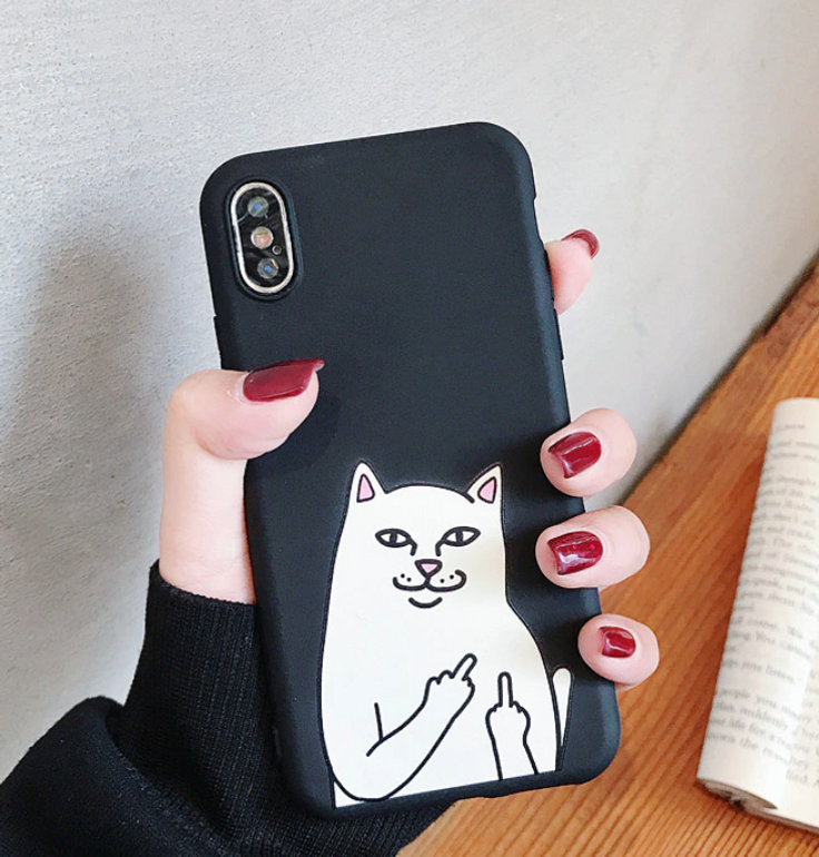 Despise Cat iPhone Case 11 Pro Max, 11 Pro, 11, Xs Max, XS/X, Xr, 8/7 Plus, 8/7, 6s Plus, or 6/6s