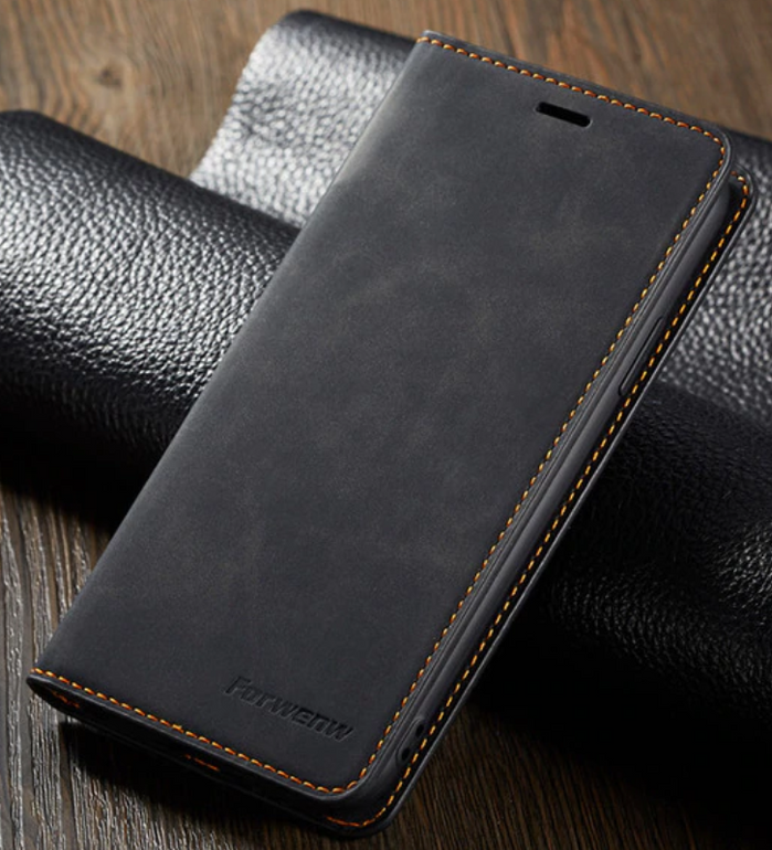 Luxury Leather Magnetic Wallet Case for Samsung Galaxy S10 Plus, S10, S10E, S10 Lite, S9 Plus, S9, S8 Plus, S8, S7 Edge, S7